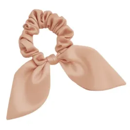 jedwabna-gumka-do-wlosow-z-uszkami-100percent-jedwab-meravil-brzoskwiniowy