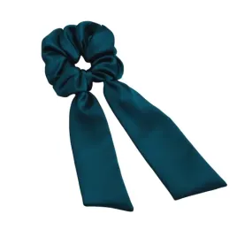 jedwabna-gumka-do-wlosow-z-wstazka-100percent-jedwab-scrunchie-morski-ciemny