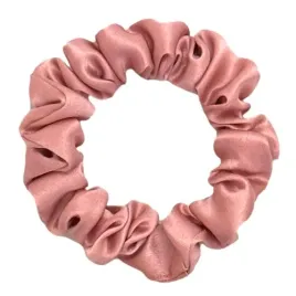 jedwabna-gumka-do-wlosow-jedwab-100percent-scrunchie-brudny-roz-mini