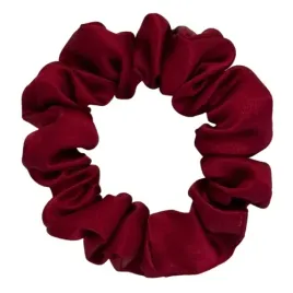 jedwabna-gumka-do-wlosow-jedwab-100percent-scrunchie-czerwone-wino-mini