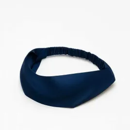 jedwabna-opaska-do-wlosow-100percent-jedwab-opaska-prosta-granatowy-meravil