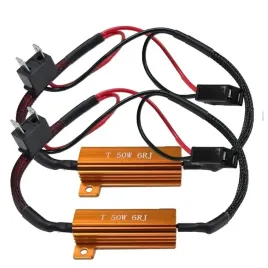 2x-rezystor-zarowek-led-h7-kasujacy-blad-t50w-6rj-6ohm-filtr-canbus-adapter