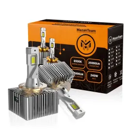 zarniki-led-d1s-d1r-mazanteam-pandp-canbus-25000lm-240w-6500k-bi-xenon-mocne