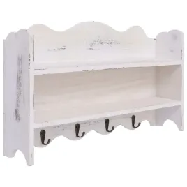drewniany-wieszak-scienny-z-polkami-bialy-50x10x30-cm