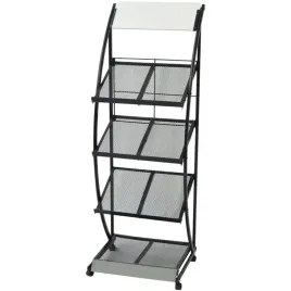 stojak-na-gazety-i-magazyny-z-4-polkami-czarno-bialy-47x40x134-cm