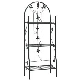 stojak-na-rosliny-z-liscmi-czarny-52x28x128-cm-3-polki-zelazo