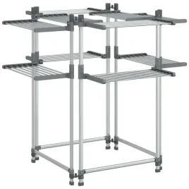 suszarka-na-pranie-2-poziomowa-skladana-aluminium-srebrna-107x107x120