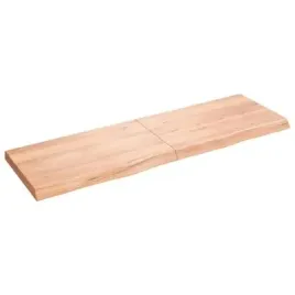 polka-brazowa-160x50x-2-6-cm-lakierowane-lite-drewno-debowe