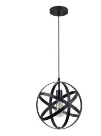 metalowa-kula-zyrandol-vintage-loft-czarna