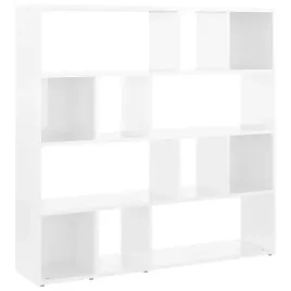 regal-na-ksiazki-z-tworzywa-drewnopochodnego-bialy-polysk-105x24x102