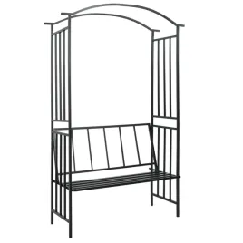 pergola-ogrodowa-z-zelaza-epoksydowa-czarna-128x50x207-cm