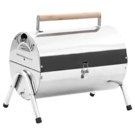 przenosny-grill-stolowy-na-wegiel-drzewny-ze-stali-nierdzewnej-42x30x36