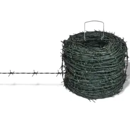 drut-kolczasty-z-malowanego-proszkowo-zelaza-zielony-100-m-o-21-mm