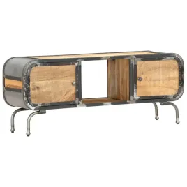 szafka-pod-telewizor-z-litego-drewna-mango-i-rama-zelazna-110x30x42-cm