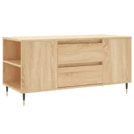 stolik-kawowy-z-szufladami-dab-sonoma-102x445x50-cm-metalowe-nozki