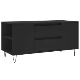 stolik-kawowy-z-drewnopodobnego-materialu-czarny-102x445x50-cm