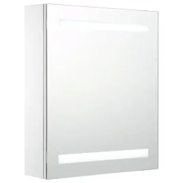 szafka-lazienkowa-z-lustrem-i-led-biala-srebrna-50x135x60-cm