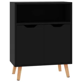 szafka-ksiazkowa-z-3-przegrodami-czarny-wysoki-polysk-60x30x72-cm