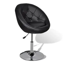 krzeslo-klubowe-regulowane-stal-polerowany-chrom-59x58x-78-94-cm-czarne