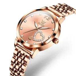 zegarek-damski-kolor-rozowe-zloto-z-serduszkiem-olevs-5189-bransoletka