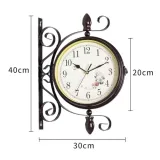 zegar-scienny-tuzsocr-szary-20cm-stan-nowy