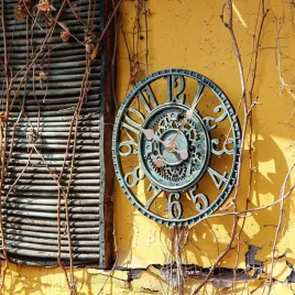 zegar-scienny-kuny-zielony-30cm