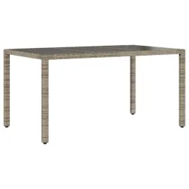 stol-ogrodowy-szary-150-x-90-x-75-cm-rattan-pe-szklo-hartowane