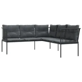 sofa-narozna-ogrodowa-l-stal-i-textilene-czarna-176x175x75-cm