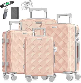 walizki-podrozne-zestaw-4-walizek-abs-pudrowy-roz-waga-portfel-kesser