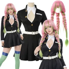 stroj-kanroji-mitsuri-demon-slayer-wojowniczka-peruka-cosplay-xs-152-158-cm
