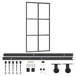 przesuwne-drzwi-szklane-esg-z-aluminiowa-rama-102x205-cm-przezroczyste