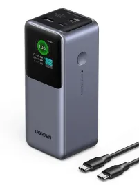 ugreen-20000mah-130w-fast-charging-powerbank-lit-szary