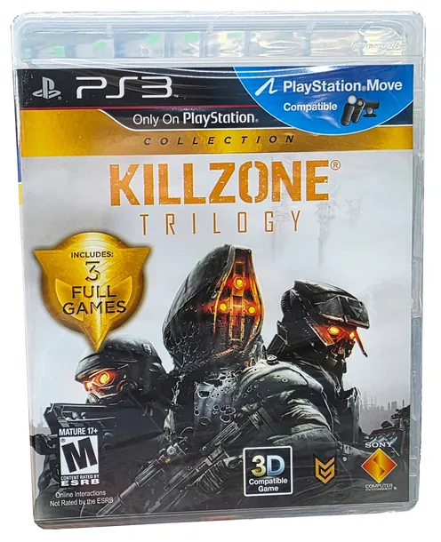 KILLZONE TRILOGY PS3 3 CZĘŚCI KILLZONE ANGIELSKA OKŁADKA NOWA W FOLII
