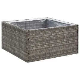 donica-ogrodowa-z-polirattanu-i-nylonu-szara-80x80x40-cm