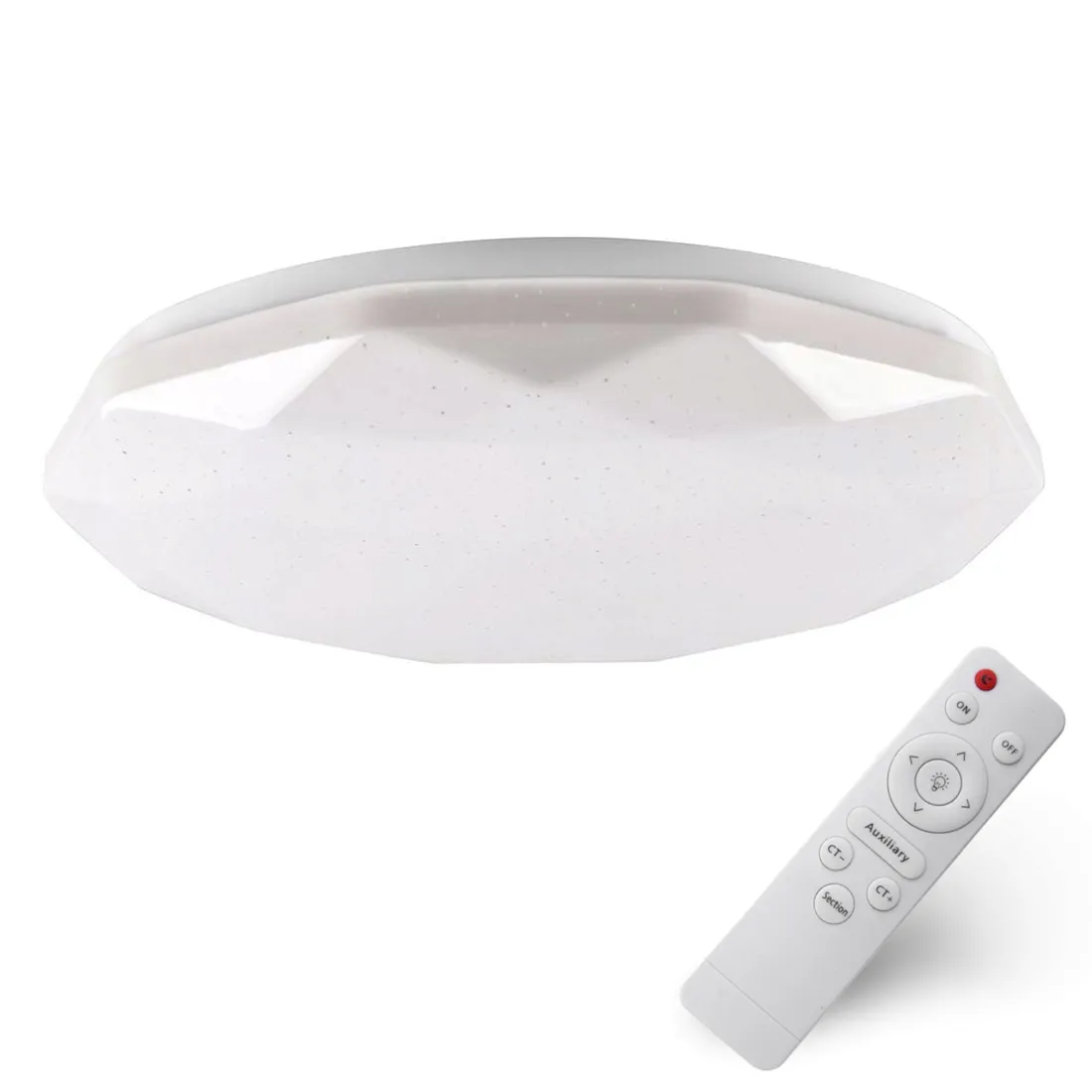 lampa-sufitowa-plafon-nowoczesna-diament-bialy-led-zyrandol-pilot