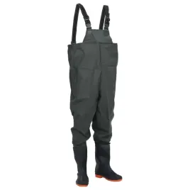 wodery-wedkarskie-z-butami-regulowane-ciemnozielone-pvc-rozm-44
