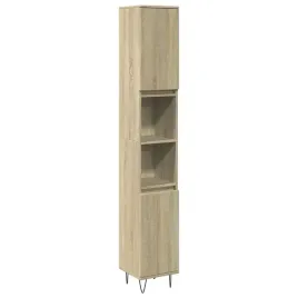 szafka-lazienkowa-z-6-przegrodkami-dab-sonoma-30x30x190-cm
