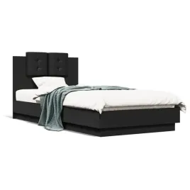 rama-lozka-z-zaglowkiem-czarna-2045-x-102-x-84-cm