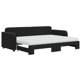 czarna-lezanka-2-w-1-z-piankowymi-materacami-wymiary-223-x-91-x-71-cm