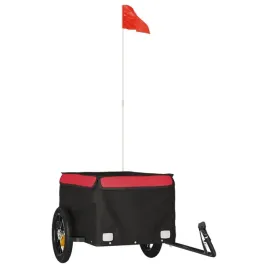 przyczepka-rowerowa-zelazna-z-flaga-bezpieczenstwa-120x54x44-cm-czarno