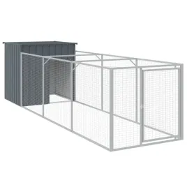 buda-dla-psa-z-wybiegiem-ze-stali-galwanizowanej-110-x-405-x-110-cm-antra