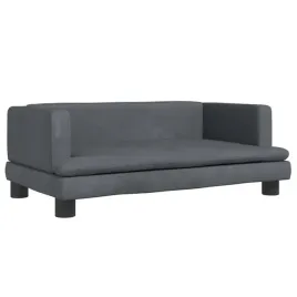 sofa-dla-psa-z-aksamitu-i-litego-drewna-sosnowego-80x45x30-cm-ciemnoszary