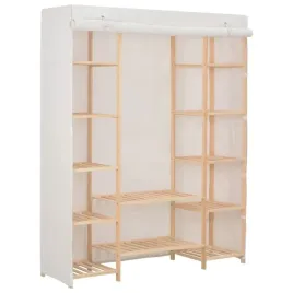 szafa-z-tkaniny-i-rama-z-litego-drewna-jodlowego-biala-135x40x170-cm
