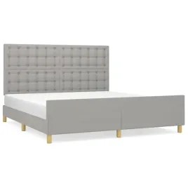 rama-lozka-z-zaglowkiem-jasnoszara-203-x-166-x-118-128-cm