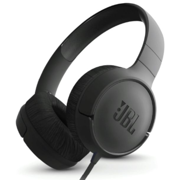 Słuchawki przewodowe nauszne JBL Tune 500 czarne