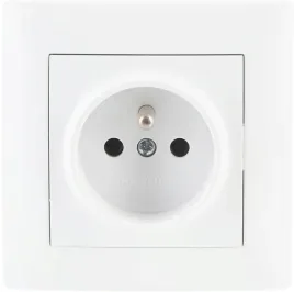 gniazdo-pojedyncze-z-uziemieniem-vcx-wesa-lc-13-bialy