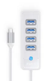 hub-usb-orico-usb-c-4x-usb-a-3-1-bialy