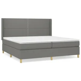 lozko-kontynentalne-ciemnoszare-203-x-203-x-118-128-cm-z-materacami-100