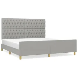 rama-lozka-z-zaglowkiem-jasnoszara-203-x-186-x-118-128-cm