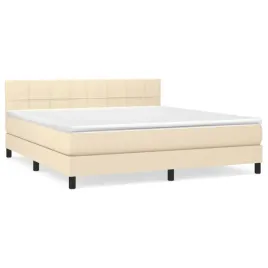 lozko-kontynentalne-kremowe-203-x-180-x-78-88-cm-z-materacem-180-x-200-x